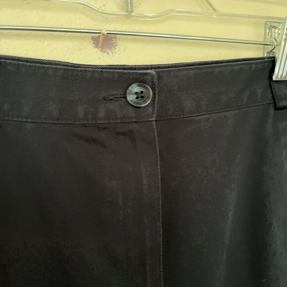 LL Bean Original Fit Expandable Waist Twill Cotton Chino Shorts, Navy- Size 18 - Picture 4 of 7